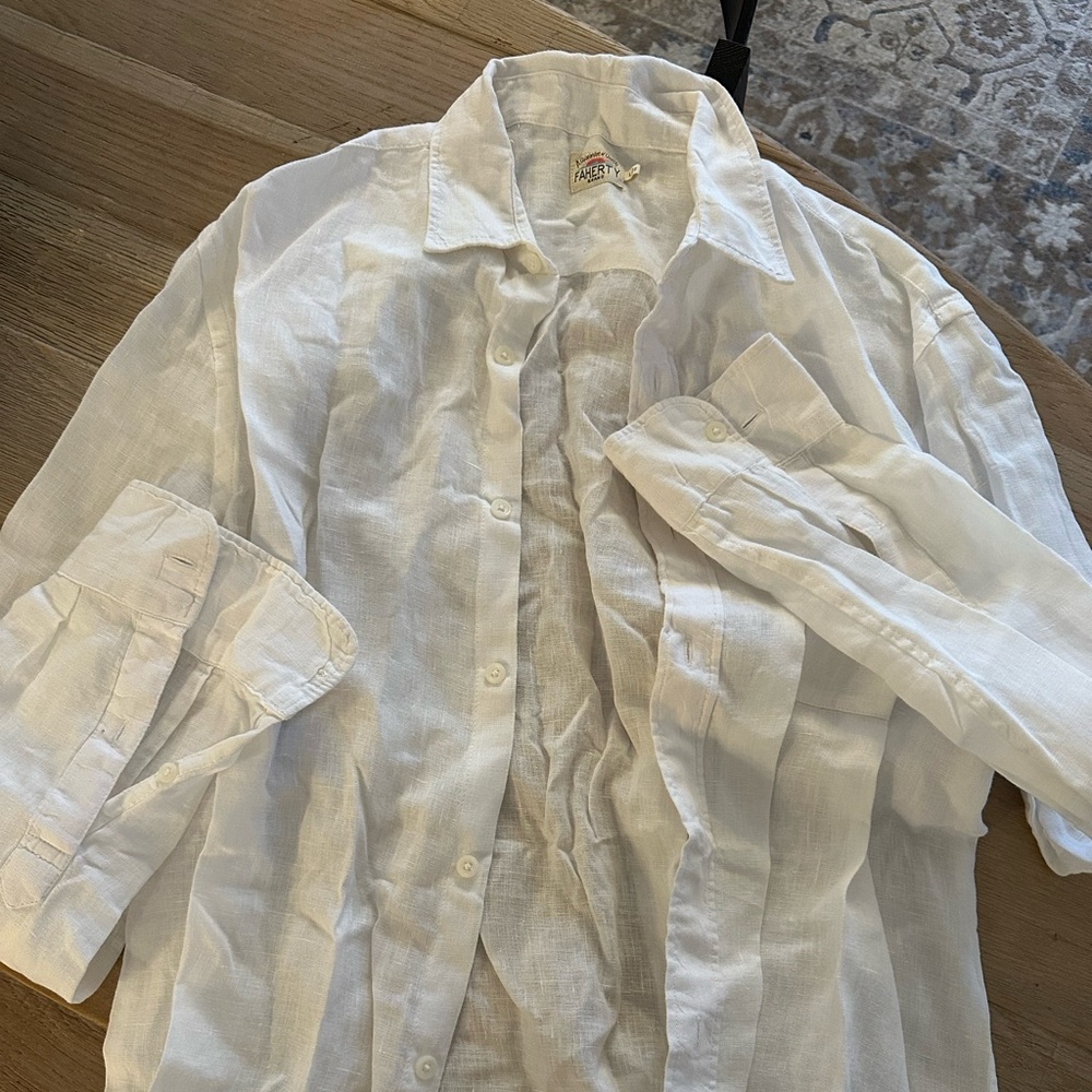 Men’s linen long sleeve Faherty